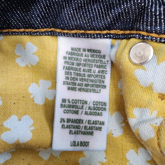 Lucky Brand size 12 / 31 reg inseam vintage denim wide flare leg - Picture 11 of 12